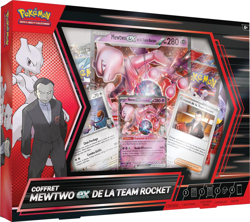 Coffret - Mewtwo-ex de la Team Rocket