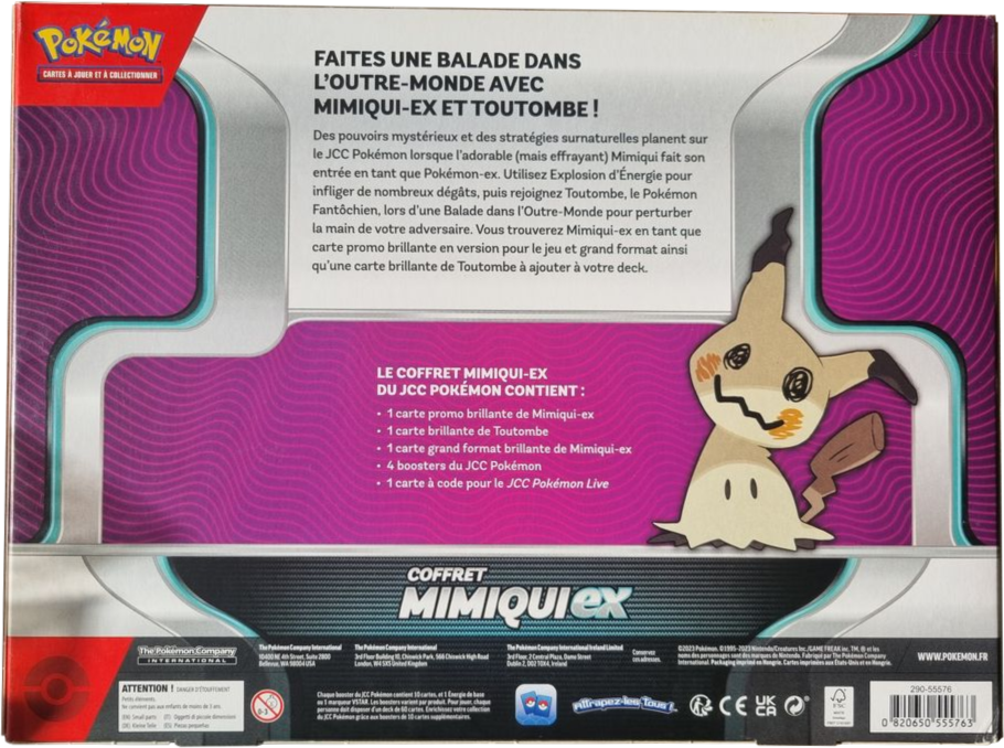 Coffret - Mimiqui-ex — Verso
