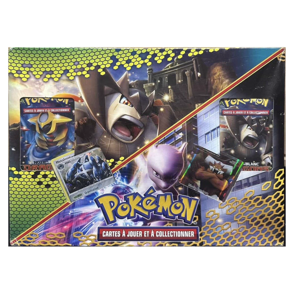 Coffret Noir & Blanc Dragons Exaltés Métalosse, face avant