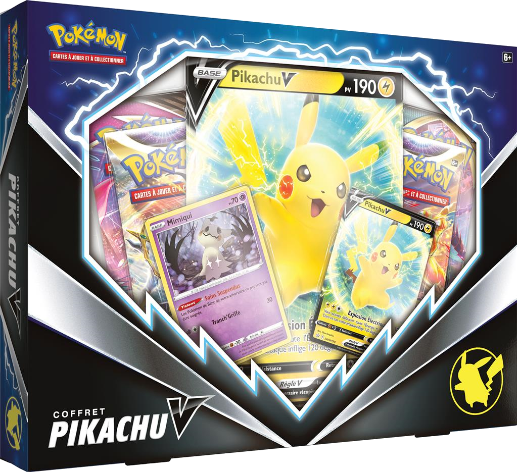 Coffret - Pikachu-V — Recto