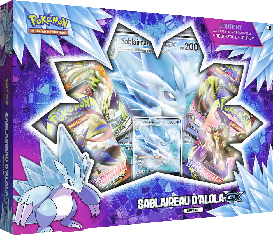 Coffret - Sablaireau d'Alola-GX — Recto