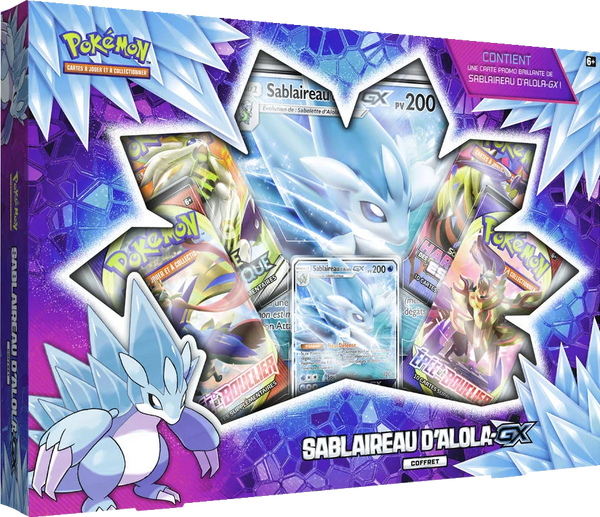 Coffret - Sablaireau d'Alola-GX — Recto