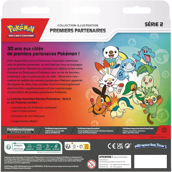 Coffret - Collection Illustration / Premiers Partenaires Série 2 — Verso