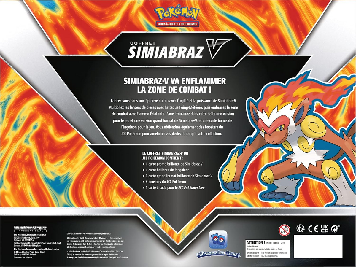 Coffret - Simiabraz-V — Verso