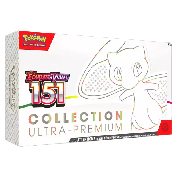 Coffret Collection Ultra-Premium Écarlate et Violet 151 Mew, édition française