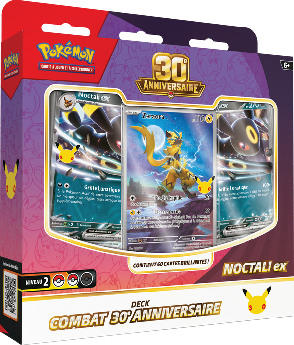 Deck Combat Noctali-ex 30e Anniversaire