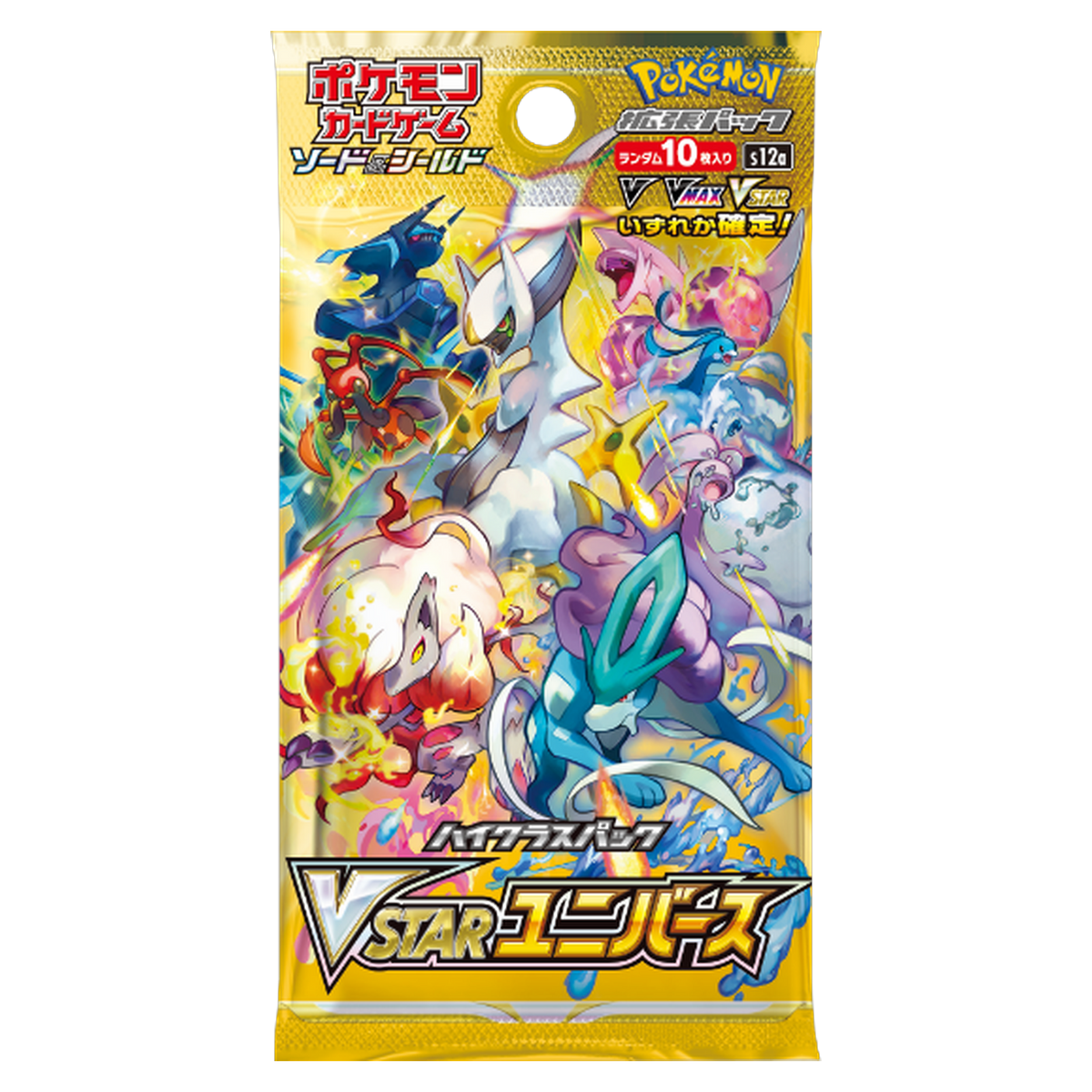 Booster japonais VSTAR Universe s12a, 10 cartes dont un V, VMAX ou VSTAR garanti