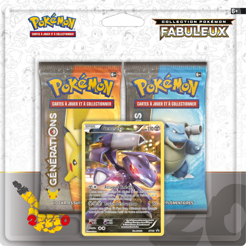 DuoPack - Générations — Illustration Genesect