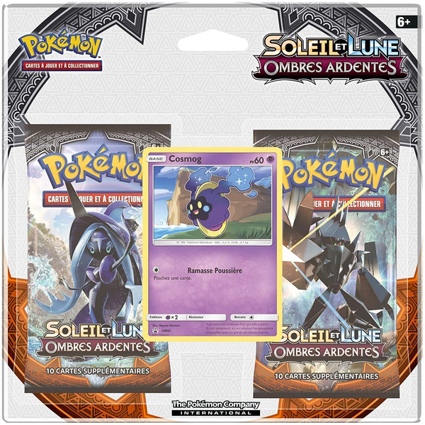 DuoPack - Soleil et Lune Ombres Ardentes — Illustration Cosmog
