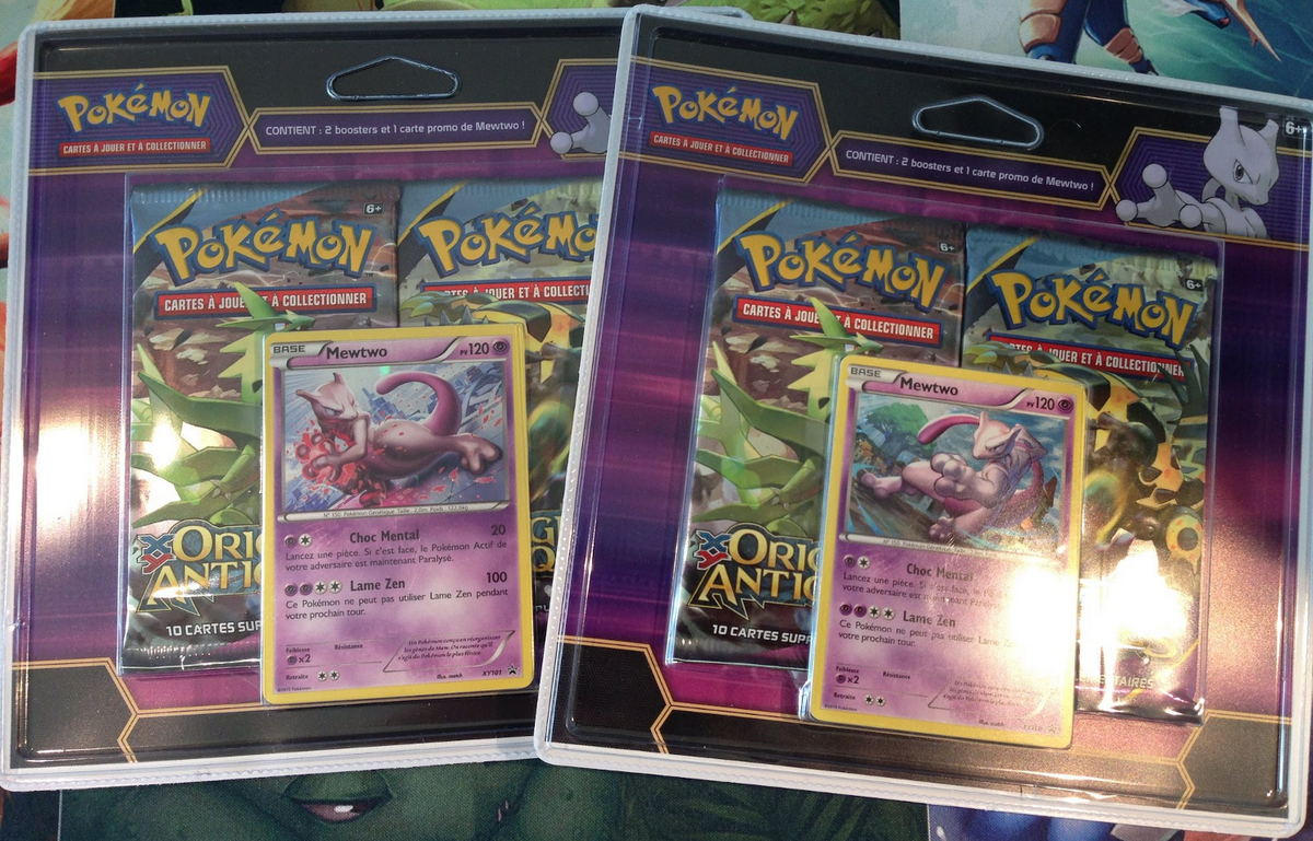 DuoPack - XY Origines Antiques — Illustration Mewtwo