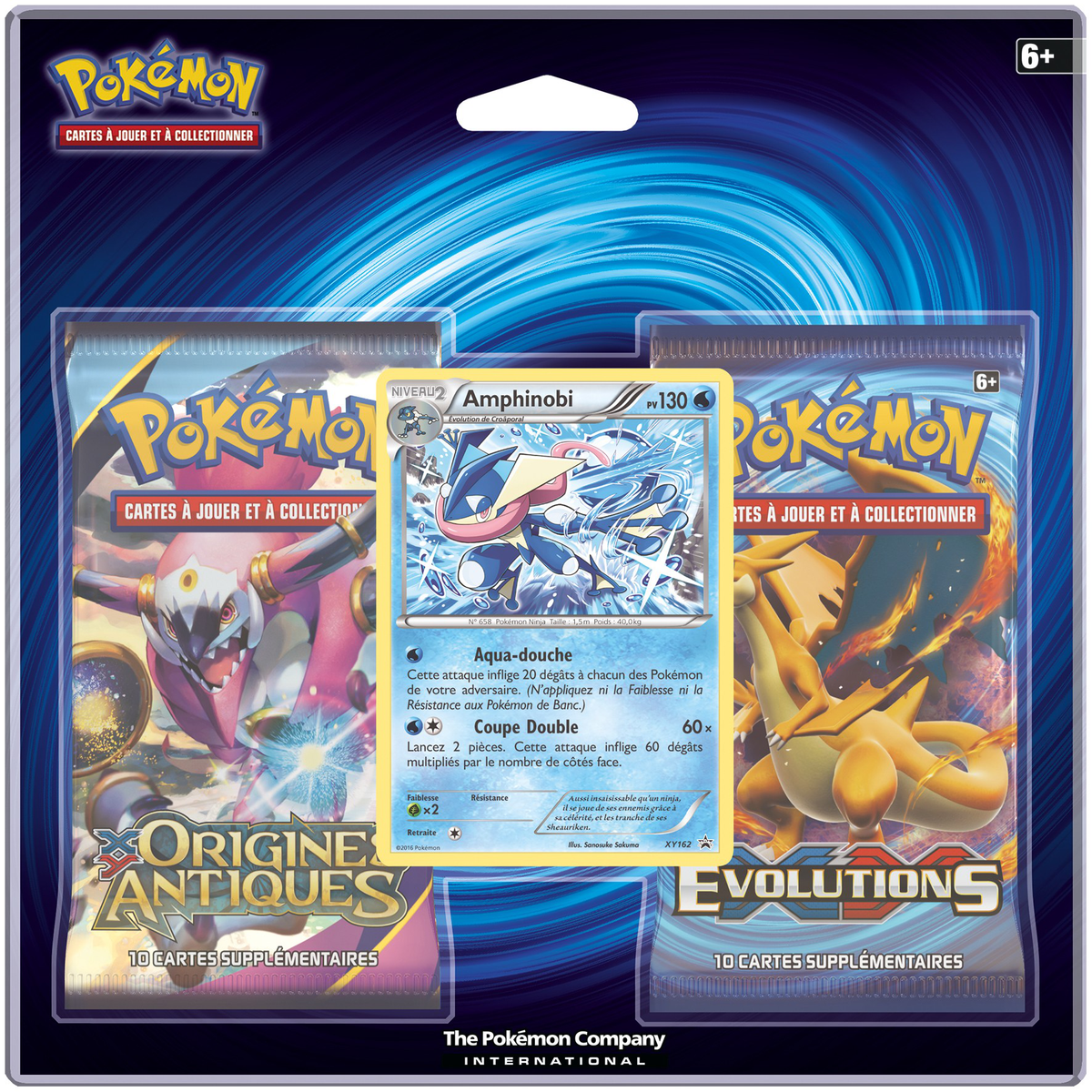 DuoPack - XY Évolutions — Illustration Amphinobi