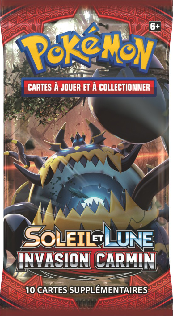 Booster Pokémon Invasion Carmin illustration Engloutyran, scellé français