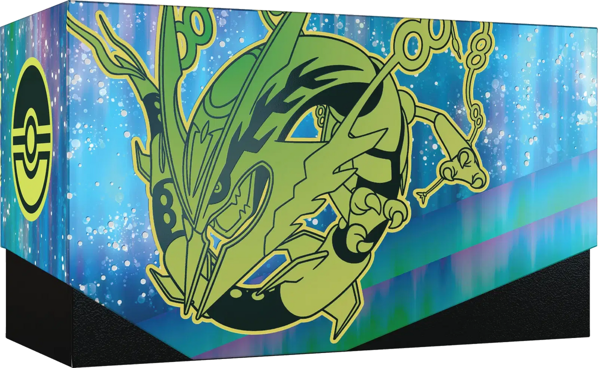 ETB - Règne Delta - Coffret de rangement Méga-Rayquaza