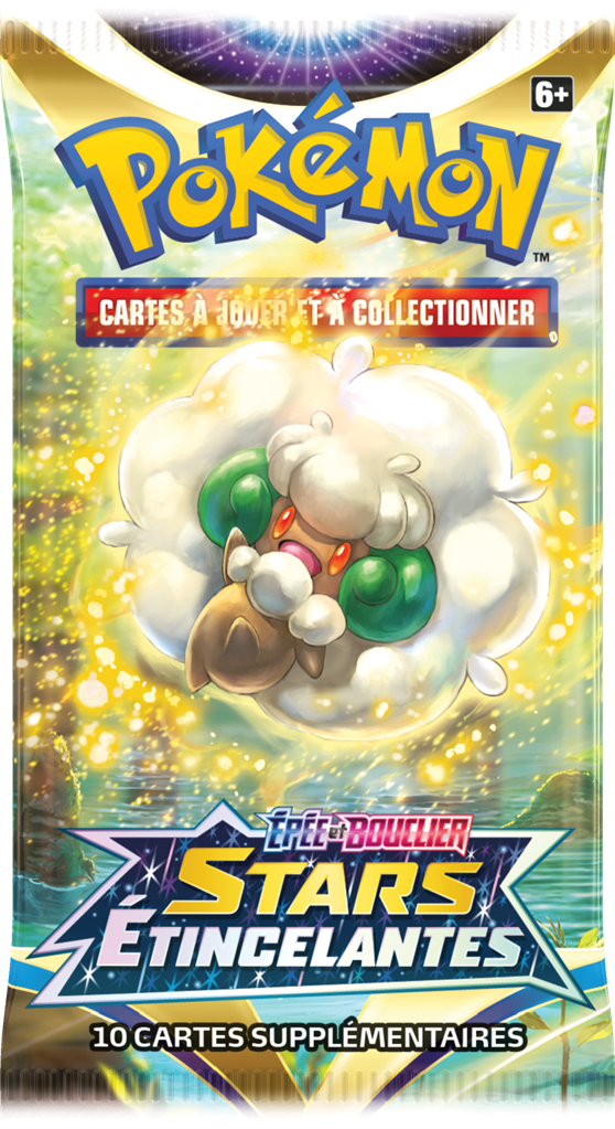 Booster Pokémon Stars Étincelantes illustration Farfaduvet, scellé français