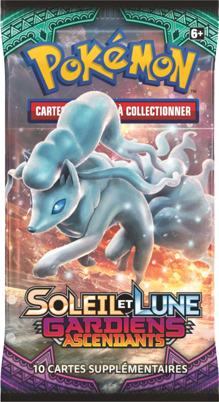 Booster Pokémon Gardiens Ascendants illustration Feunard, scellé français