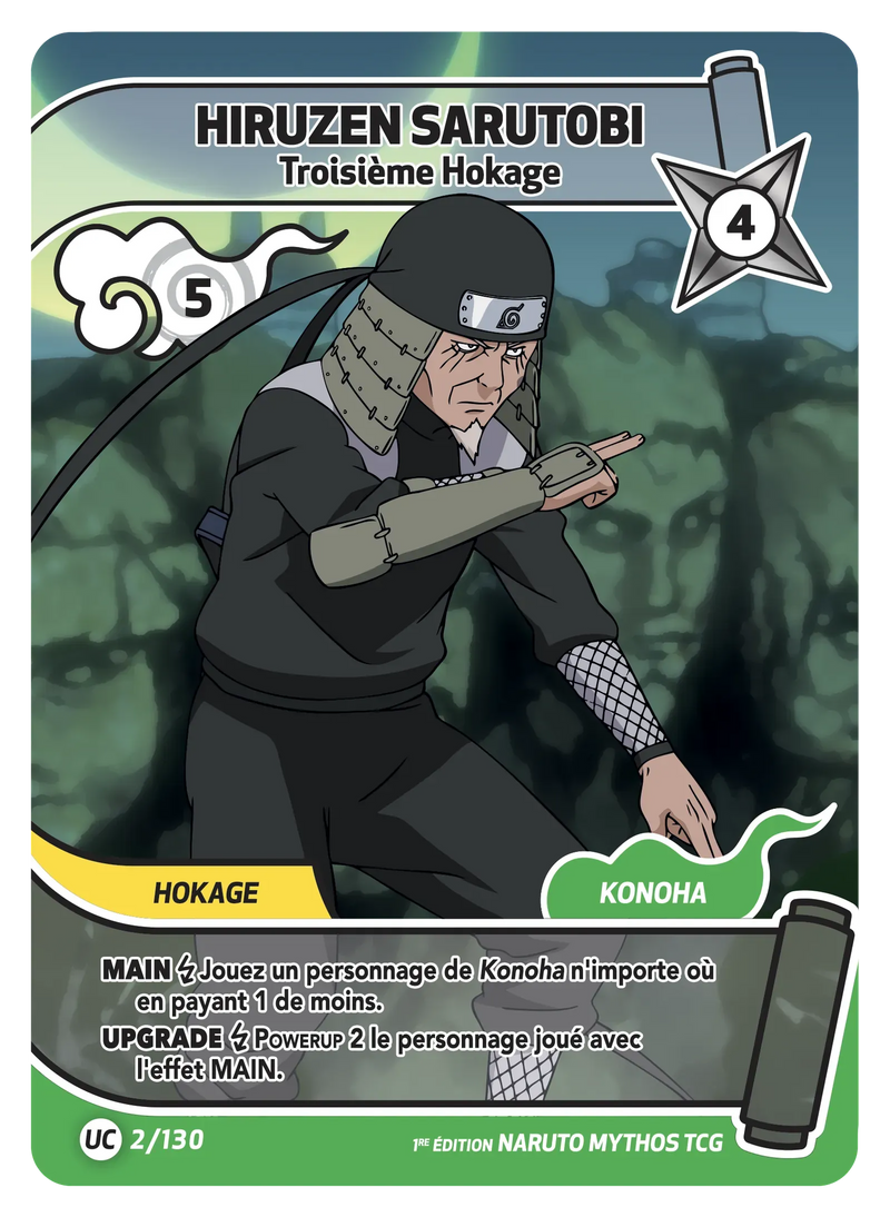 002/130 - Hiruzen Sarutobi - Troisième Hokage