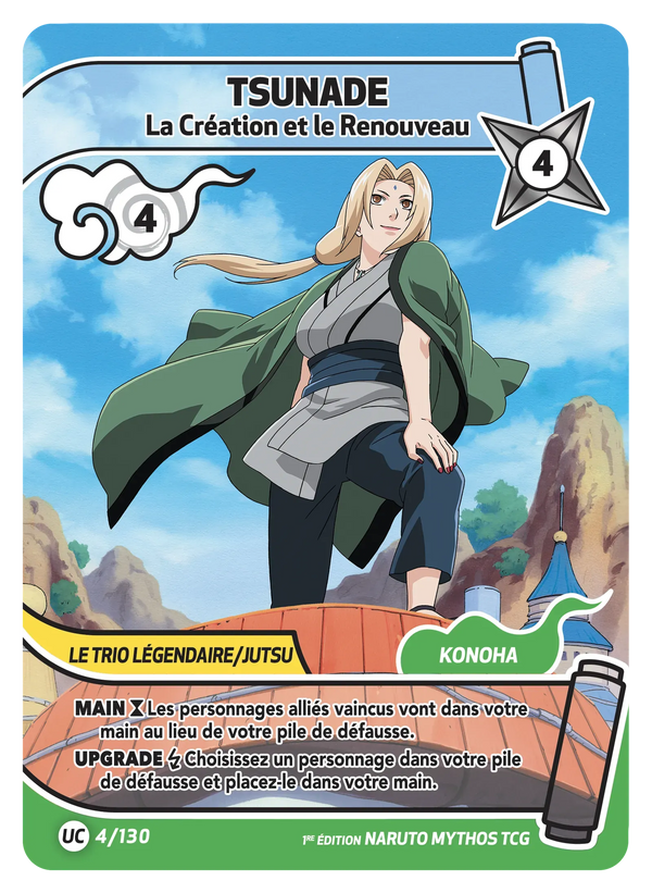 Tsunade — La Création et le Renouveau (Naruto Mythos 004/130)