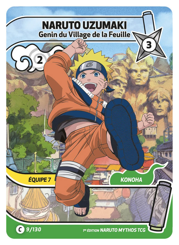 Full Art — Genin du Village de la Feuille (Naruto Mythos 009/130)