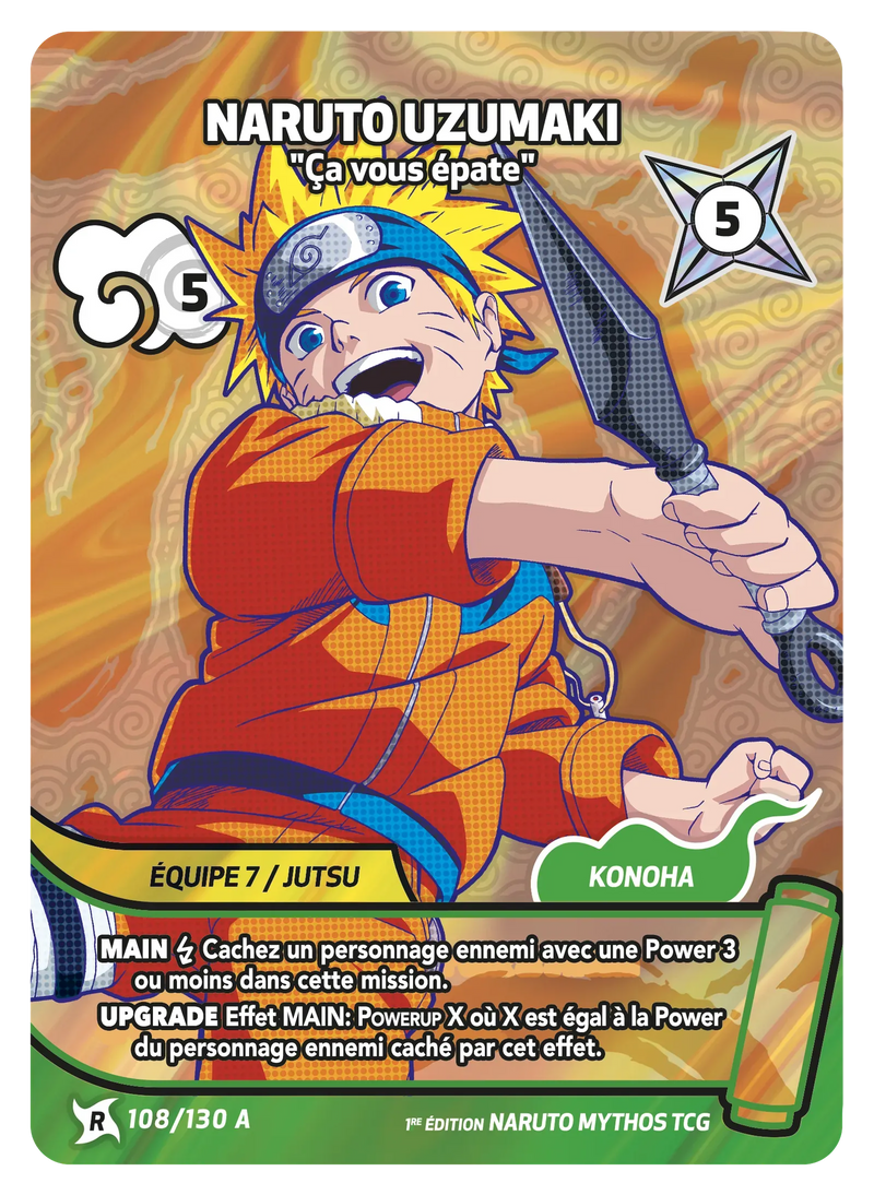 108/130 A - Naruto Uzumaki - Ça vous épate