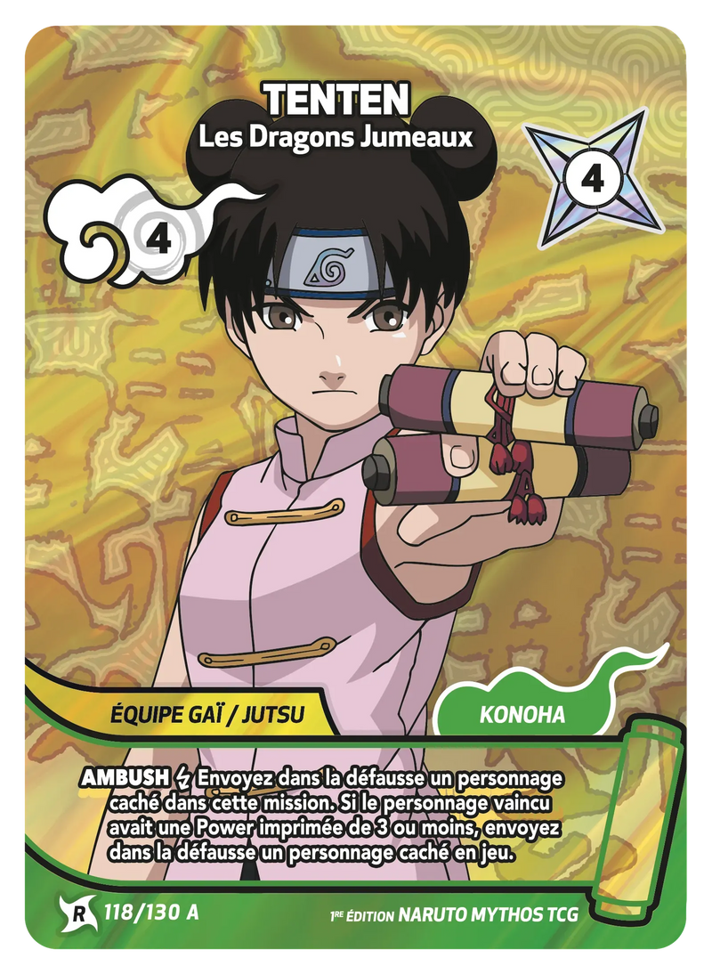 118/130 A - Tenten - Les Dragons Jumeaux