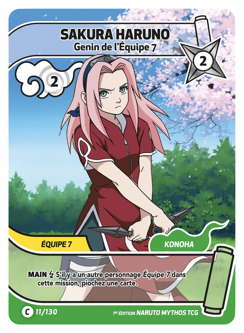 011/130 - Sakura Haruno - Genin de l'Équipe 7