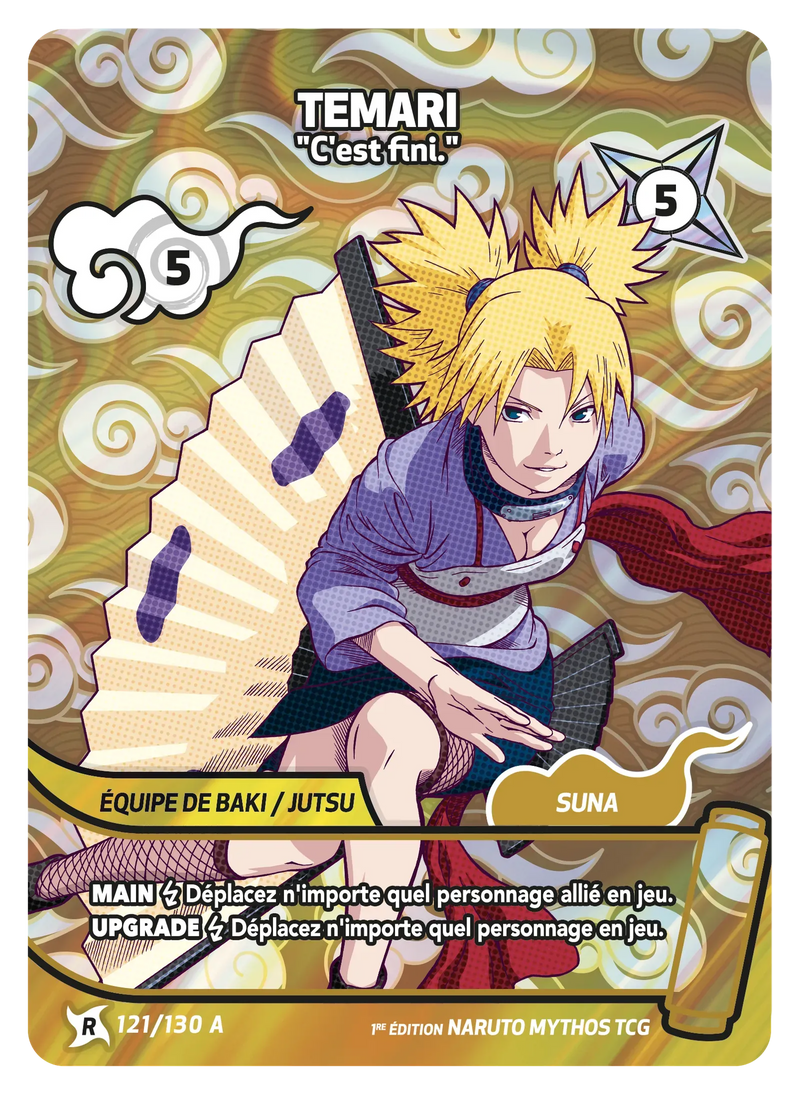 121/130 A - Temari - C'est fini.