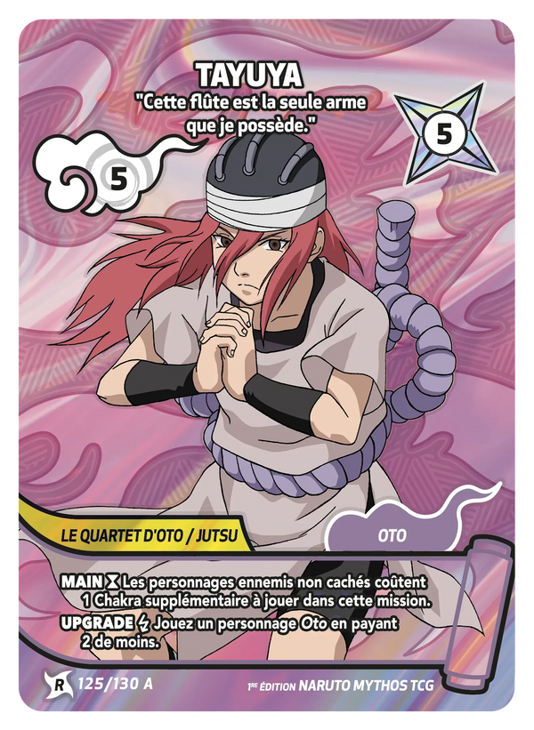 Tayuya — Cette flûte est la seule arme que je possède. (Naruto Mythos 125/130)