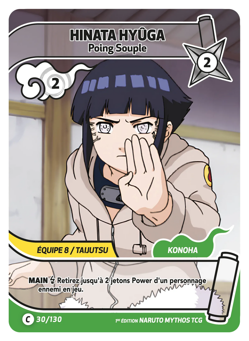 030/130 - Hinata Hyûga - Poing Souple