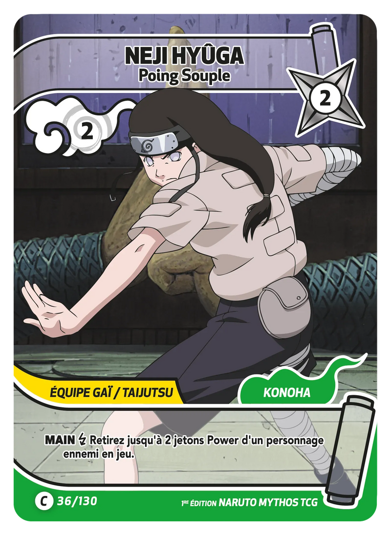 036/130 - Neji Hyûga - Poing Souple