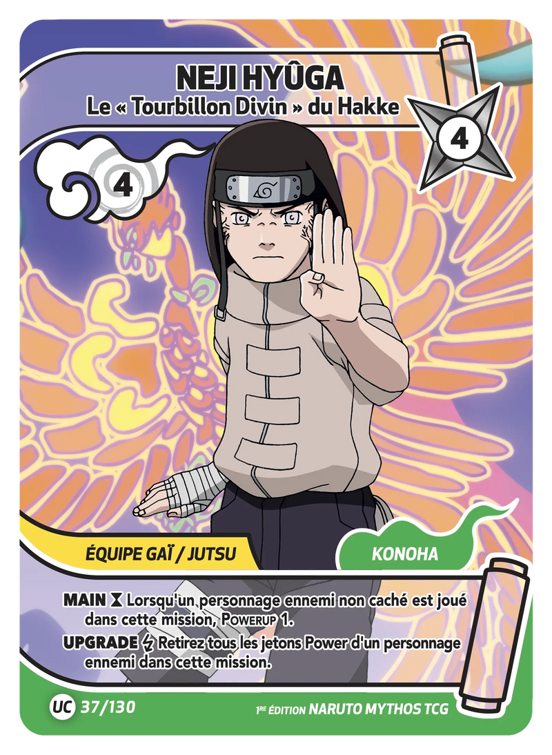 037/130 - Neji Hyûga - Le « Tourbillon Divin » du Hakke