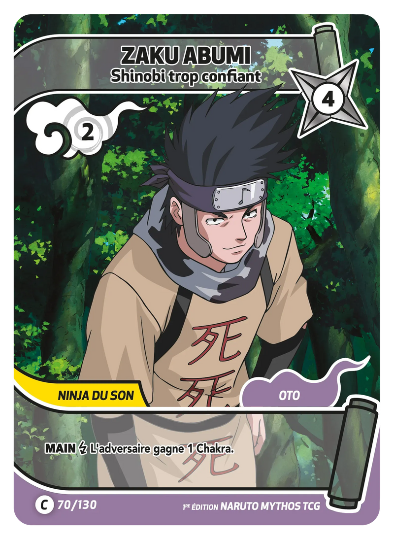 070/130 - Zaku Abumi - Shinobi trop confiant