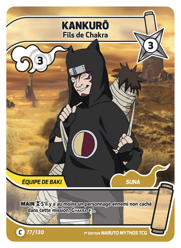 Kankurô — Fils de Chakra (Naruto Mythos 077/130)