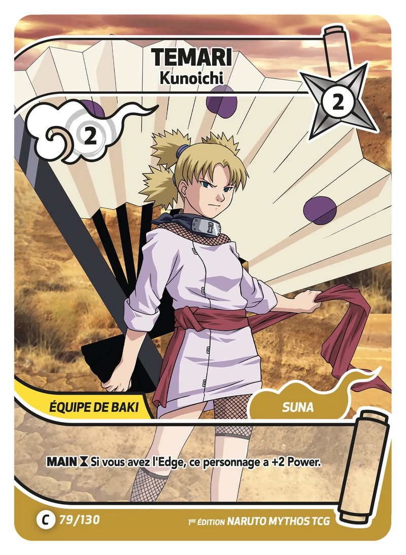 079/130 - Temari - Kunoichi