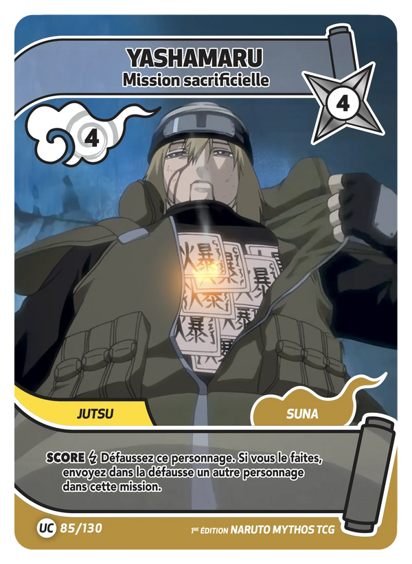 Yashamaru — Mission sacrificielle (Naruto Mythos 085/130)