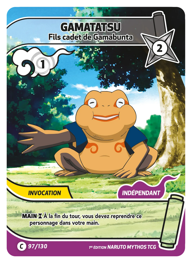 097/130 - Gamatatsu - Fils cadet de Gamabunta