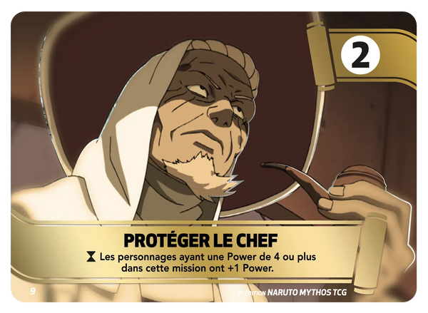 Protéger Le Chef — (Naruto Mythos MSS 09)