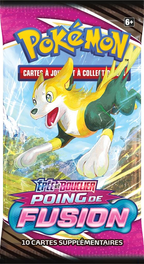 Booster Pokémon Poing de Fusion illustration Fulgudog, scellé français