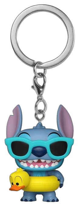 Pocket POP! Keychain Funko Stitch dans sa bouée canard