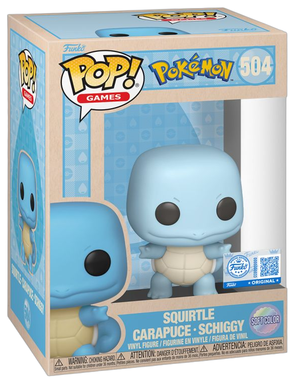 POP! Funko Squirtle (Carapuce)