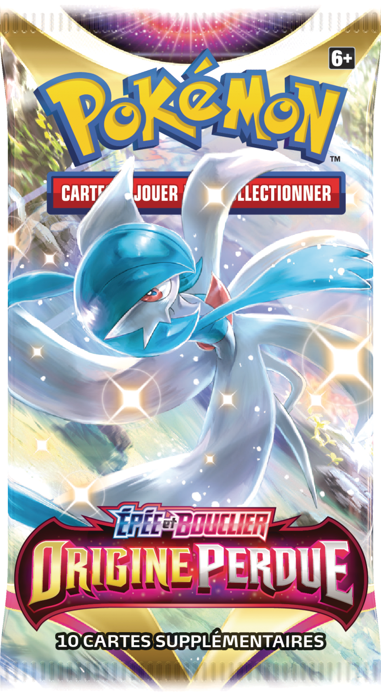 Booster Pokémon Origine Perdue illustration Gardevoir chromatique, scellé français