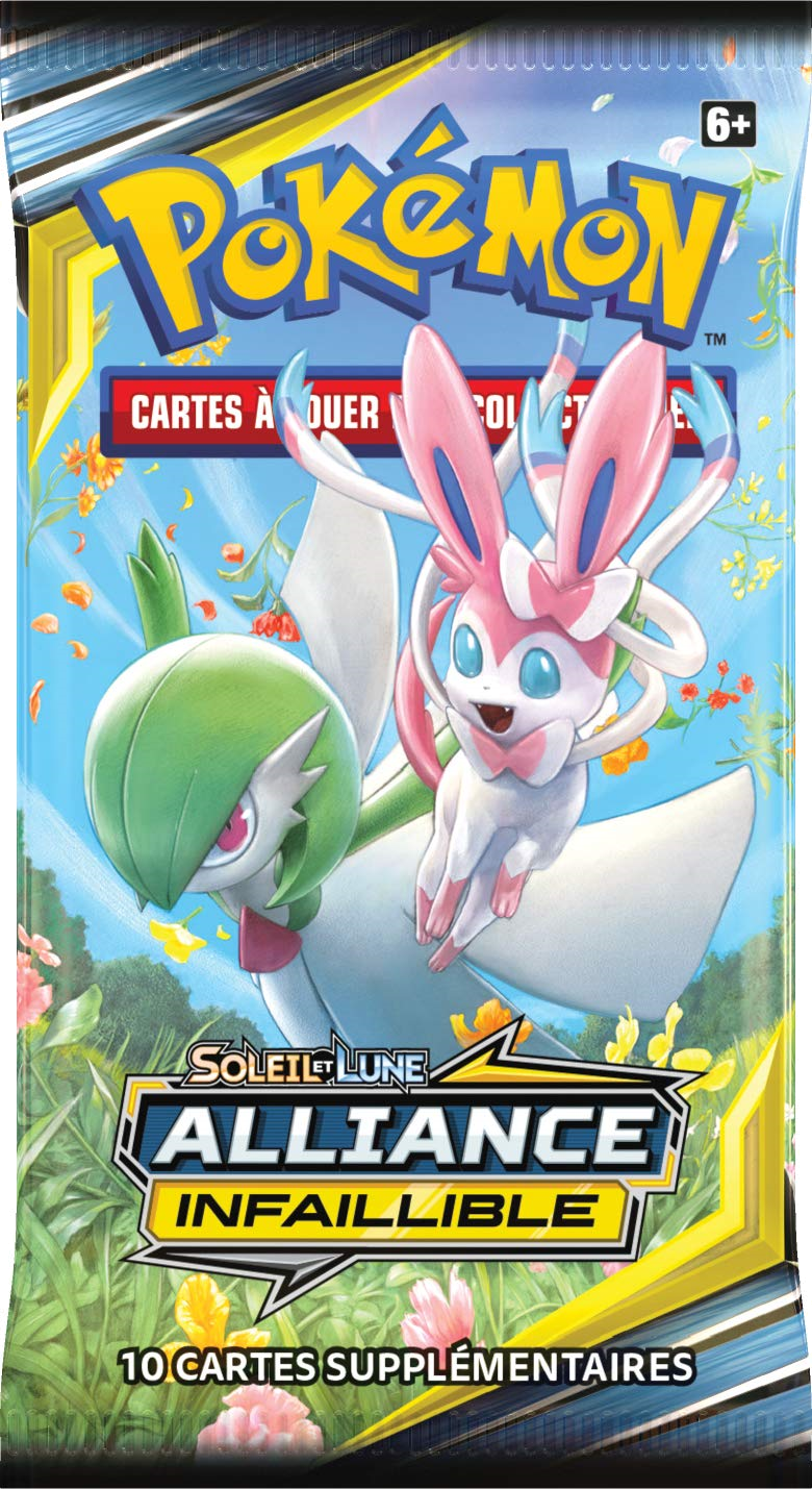 Booster Pokémon Alliance Infaillible illustration Gardevoir Nymphali, scellé français