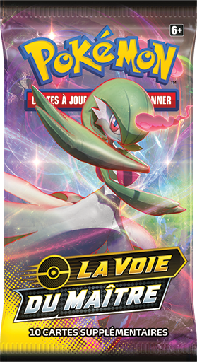 Booster Pokémon La Voie du Maître illustration Gardevoir, scellé français