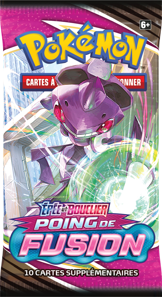 Booster Pokémon Poing de Fusion illustration Genesect, scellé français