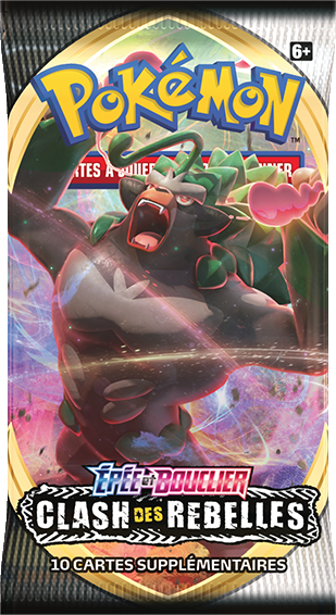 Booster Pokémon Clash des Rebelles illustration Gorythmic, scellé français