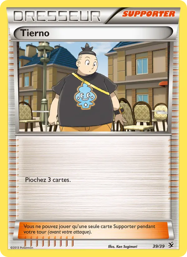 039/039 - Tierno — Carte Pokémon Bienvenue à Kalos 39/39