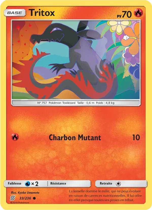 Tritox — Carte Pokémon 33 Harmonie des Esprits