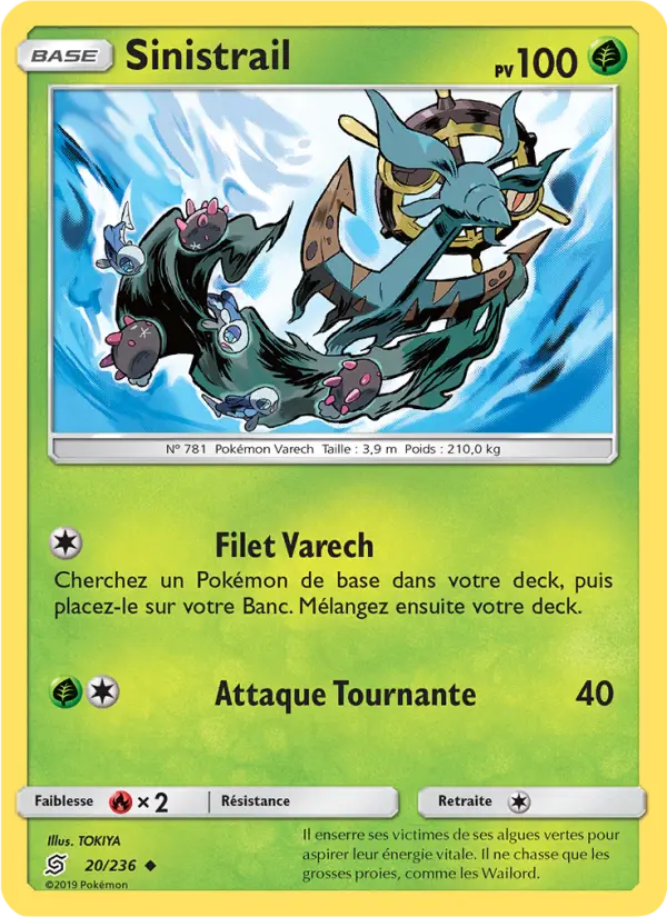 Sinistrail — Carte Pokémon 20 Harmonie des Esprits