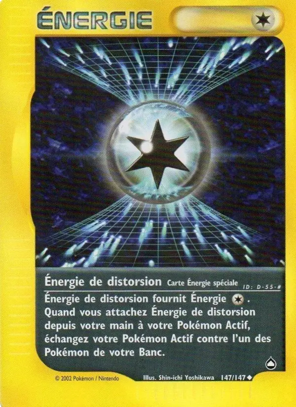 147/147 - Énergie de distorsion — Carte Pokémon Aquapolis 147/147
