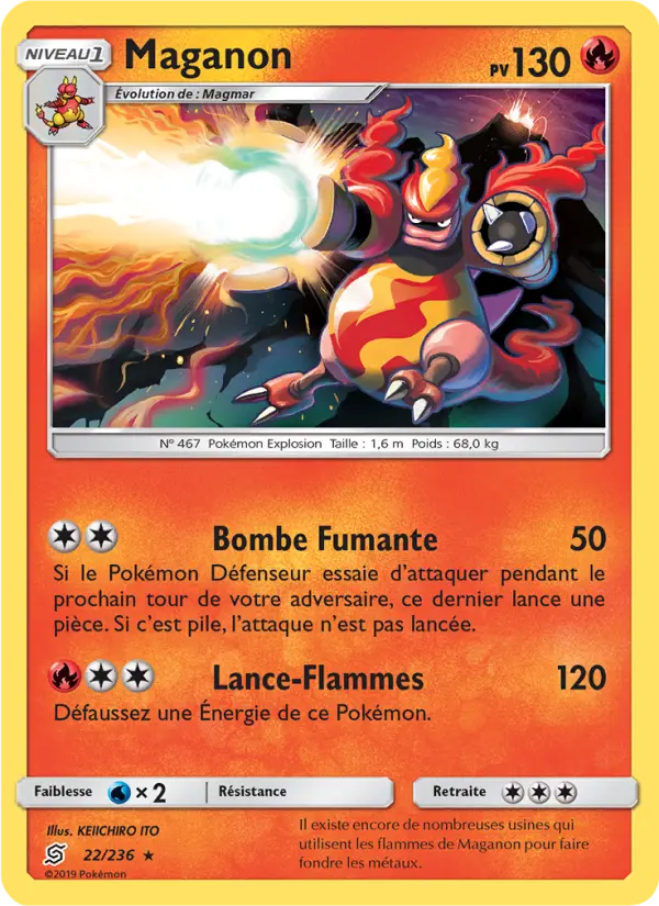 Maganon — Carte Pokémon 22 Harmonie des Esprits