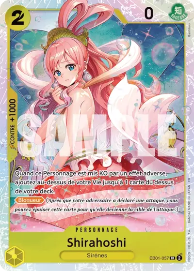 EB01-057 - Shirahoshi — Carte One Piece Premium Booster — The Best Vol.2 057